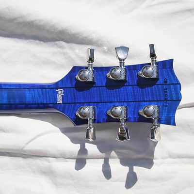 Gibson Les Paul Custom 2021 Zodiac Electric Guitar Aurora Borealis Burst image 6