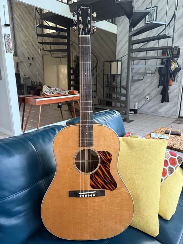 Bourgeois DownEast Slope D Launch Edition AT Sitka Spruce and Walnut image 1