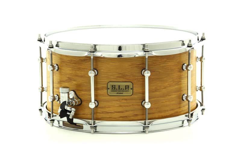 Tama LBO147MTO 7x14" S.L.P. Series Backbeat Bubinga Birch Snare Drum image 1