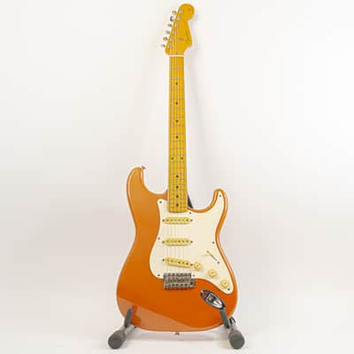 1994 Fender 40th Anniversary ST-57 Stratocaster Champagne Metallic Body w/ 2004 Maple CIJ Neck image 2
