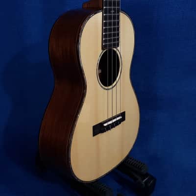 Mims Ukes:  Martin Tenor Custom Shop All Solid Italian Alpine Spruce / Rosewood Ukulele w/ Case image 9