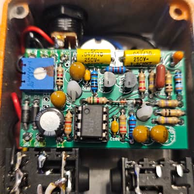 Analogman Juicer Compressor Booster Overdrive Dan Armstrong Orange Squeeze Clone image 7
