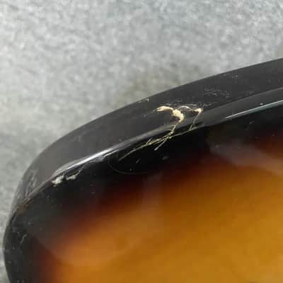 Tobacco Burst HSH Basswood Guitar Body image 2