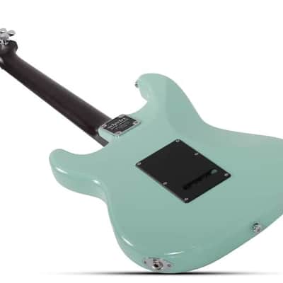 Schecter Nick Johnston Traditional HSS 10th Anniversary Atomic Green image 5