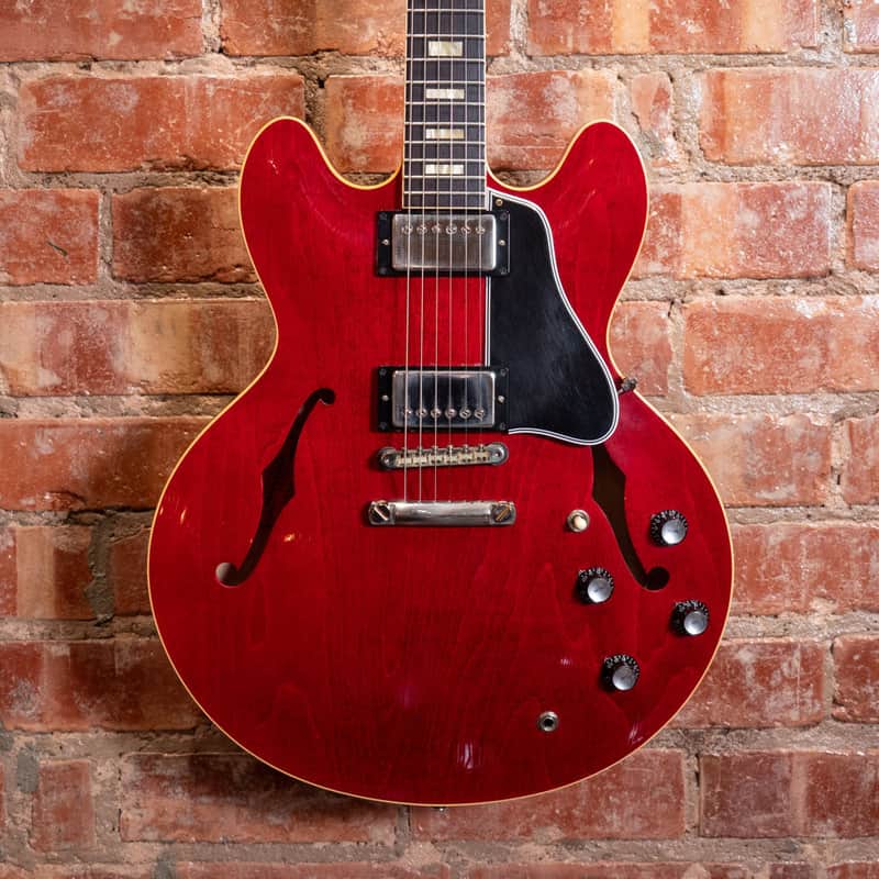 2022 Gibson Murphy Lab '64 ES-335 - Ultra Light Aged Cherry Red