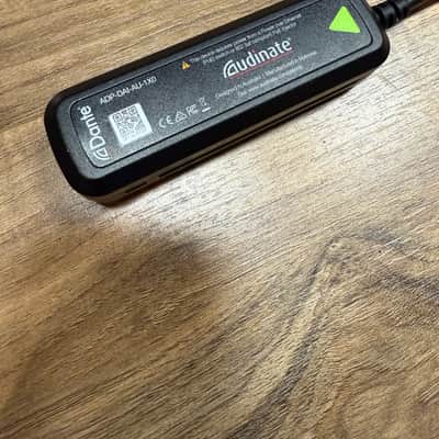 AUDINATE Dante AVIO 1-Channel Audio Input Adapter 2016 - Present - Black image 4
