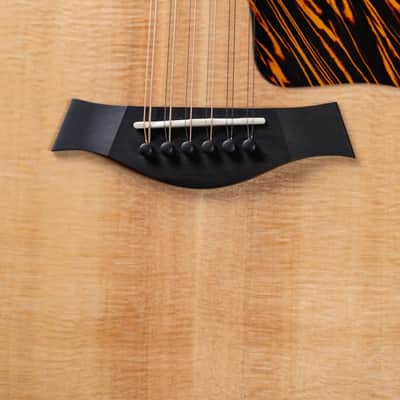 Taylor 454ce 12-String Grand Auditorium Acoustic/Electric Guitar Natural with Hardshell Case image 11