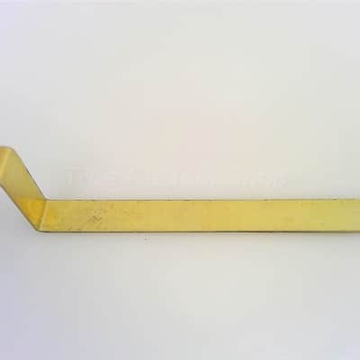 True Custom Shop® Brass Bridge Grounding Strap Vintage Reissue for USA Fender Jazz Bass image 2