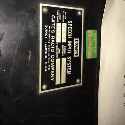 Vintage Gates Studioette Tube Recording Console Microphone Mixer !RARE! image 17
