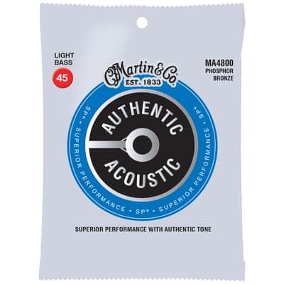MA4800 Acoustic Bass Phosphore Bronze 45/100 Martin Strings image 3
