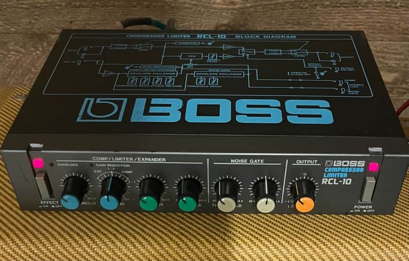 Boss RCL-10 Micro Rack Series Compressor Limiter | Reverb