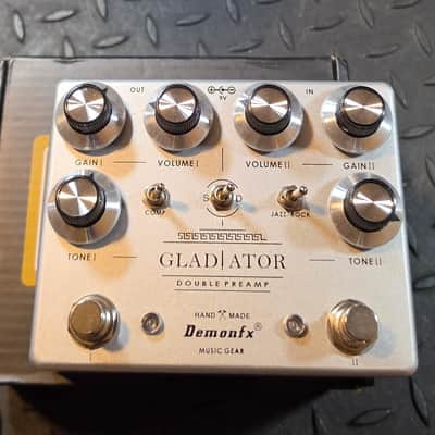 DemonFX Gladiator Double Preamp Demon FX Dual Overdrive Boost