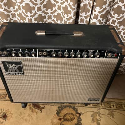 Music Man 212-HD One Fifty 2-Channel 150-Watt 2x12" Guitar Combo 1980 - 1984 - Black image 2