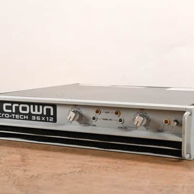 Crown Macro-Tech 36x12 2-Channel Power Amplifier CG01VR3 image 1