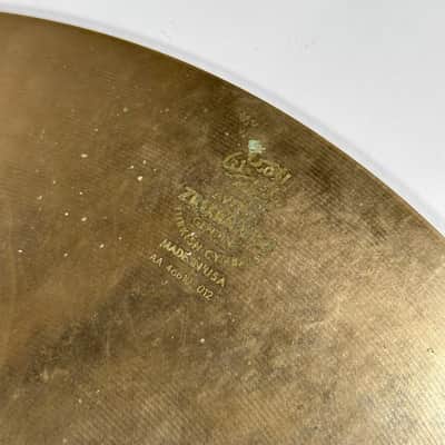 Zildjian 14" A Custom Hi-Hats Set Top & Bottom image 10