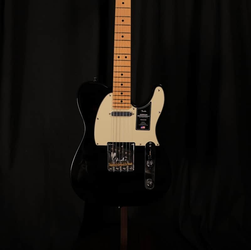 Fender American Professional II Telecaster with Maple Fretboard 2025 Black image 1
