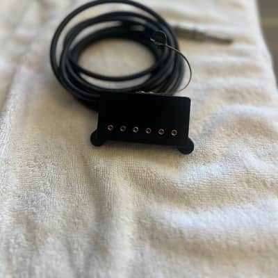 DiMarzio Vintage 70's DiMarzio Acoustic Soundhole Guitar Pickup Black Rare 1970’s image 2