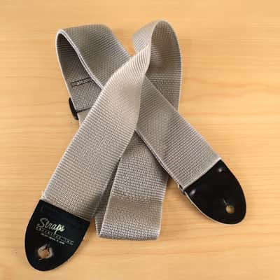 Straps Unlimited Inc. Silver Woven Guitar Strap Delray Beach Florida image 1