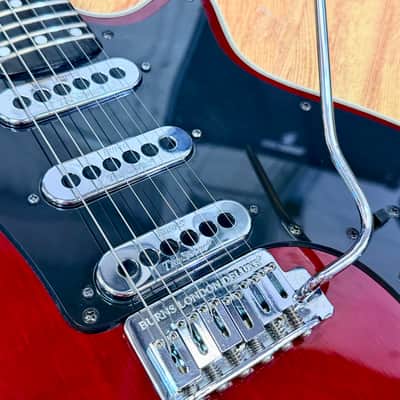 ⚡️2003⚡️ Burns London Brian May Signature Red Special~ Cherry Red Korean Made! image 6