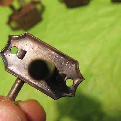 vintage 1956-1958 Kluson Gibson tuners PAT APPLD single line for Les Paul burst paf es 335 standard flying V explorer 330 175 archtop 350 130 goldtop image 4