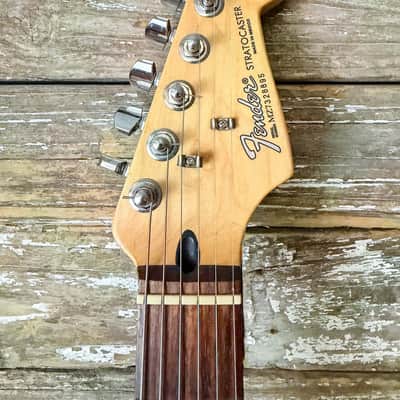 2008 Fender Standard Stratocaster MIM HSS - Midnight Wine image 6
