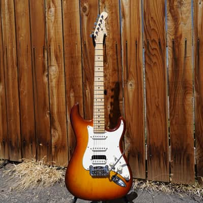 G&L USA Fullerton Deluxe Legacy HB Tobacco Sunburst Old School 6-String Guitar w/ Gig Bag (2022) image 3