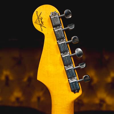 Fender Custom Shop '59 Stratocaster Electric Guitar, Time Capsule 3 Color Sunburst w/ OHSC - Used image 6