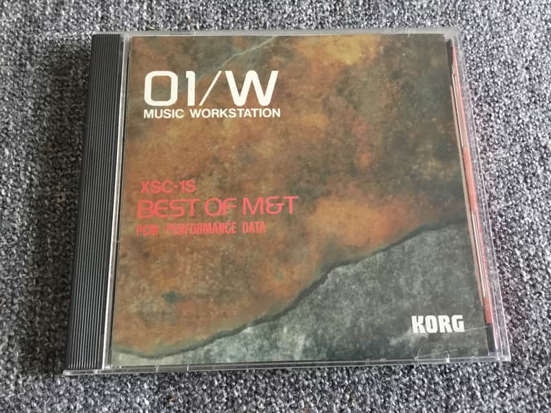 Korg  01W  The Best Of M and T  PCM Performance Card image 1