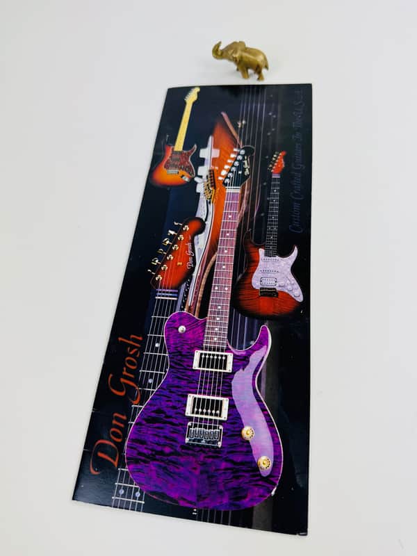 Grosh Guitars Custom Guitars Mini Catalog / Dealer Brochure 1995 image 1