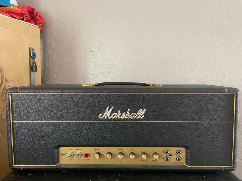 Marshall 1959HW Handwired JMP Reissue 2-Channel 100-Watt Guitar Amp Head 2005 - Present - Black