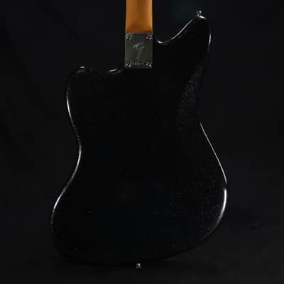 Fender Limited Edition Gold Foil Jazzmaster Ebony Fingerboard - Black Sparkle 539 image 8