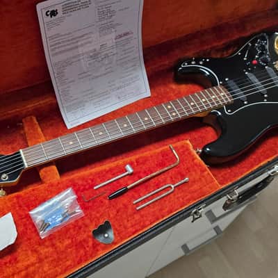 1965 Fender Stratocaster Pre-CBS David Gilmour The Black Strat vintage 60s earliest American Custom Shop 1960's USA Guitar image 3