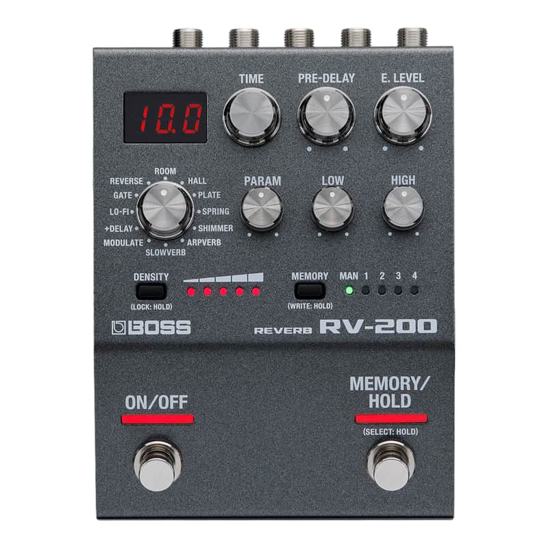 Boss RV-200 Reverb Guitar Pedal image 1