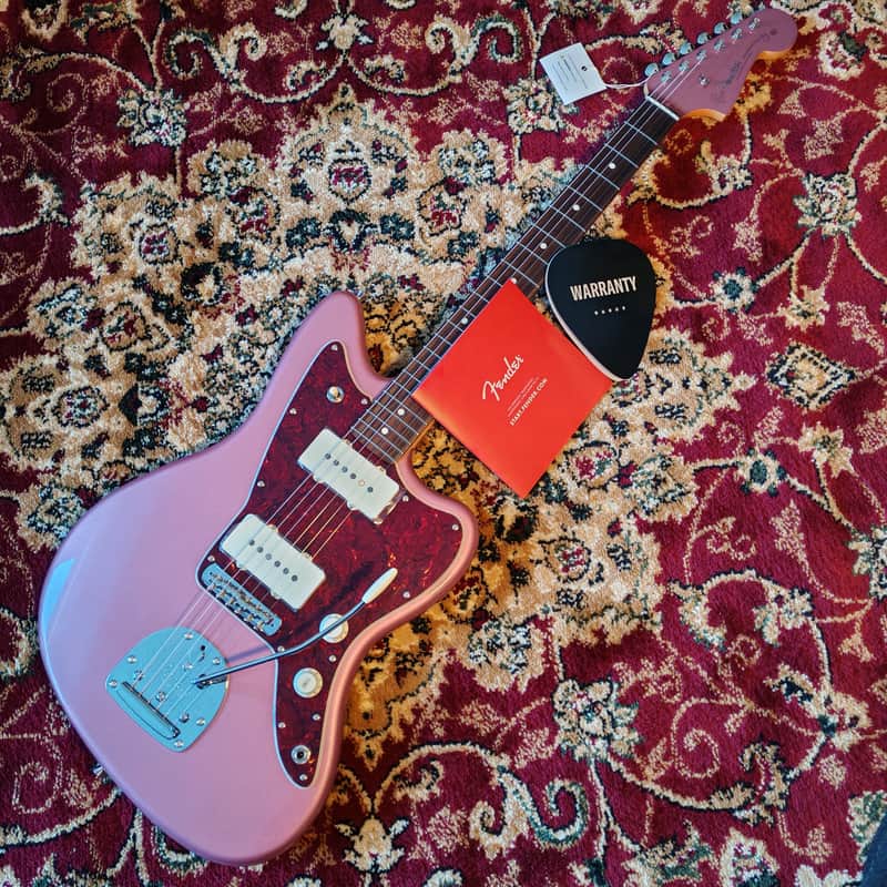 *NEW IN BOX * 2025 Fender Japan FSR Collection Hybrid II Jazzmaster Bugundy Mist Metallic with Matching Headstock, Shimamura Music Exclusive Limited Edition, MIJ JD25