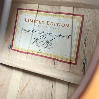 Taylor Limited Edition Pallet Guitar # 14 of 25 image 7
