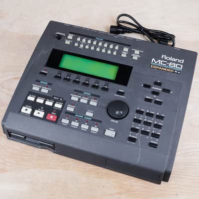 Roland MC-80EX Micro Composer Expanded MIDI Sequencer 1999 with VE-GS Pro Board w/ Power Cable
