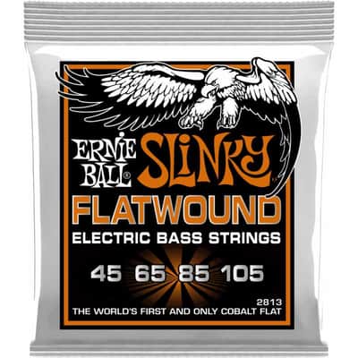 Ernie Ball 2813 Slinky flatwound 45-105 image 1