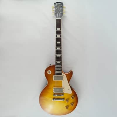 Gibson Custom Shop 1958 Les Paul Standard Reissue - R8 - USA 2013 - Sunrise Tea Burst VOS - Mit Koffer image 2