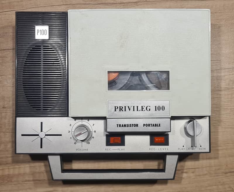 Privileg 100 (Crowncorder CTR 5300) Portable Tape Recorder image 1