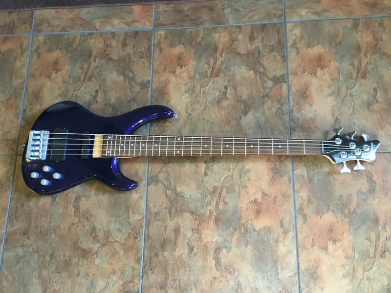 Jackson CP5 5 String Electric Bass Guitar Made in Japan Duncan Pickups Rare image 1