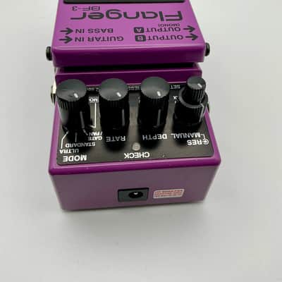 Boss BF-3 Flanger (Dark Gray Label) 2002 - Present - Purple image 4