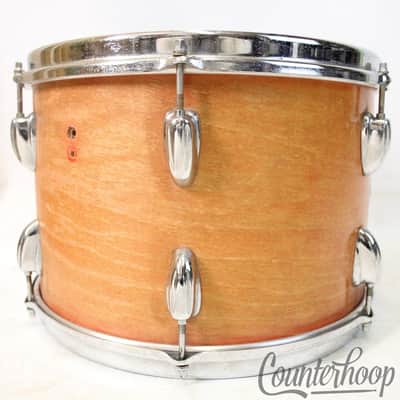 *Slingerland 13x9" Tom Drum 70s Natural Maple Niles Sound King 3-Ply Set-O-Matic image 5