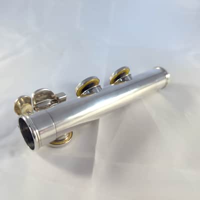 Sankyo Etude PA RC open hole flute solid silver headjoint ST-2 cut image 6