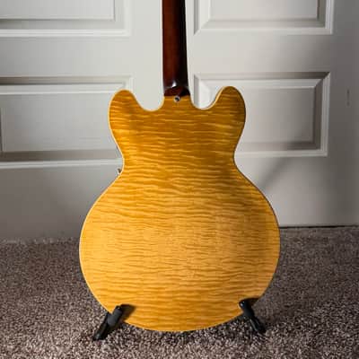 Gibson 2015 Memphis '63 ES-335 Block Neck - Figured Natural VOS image 6