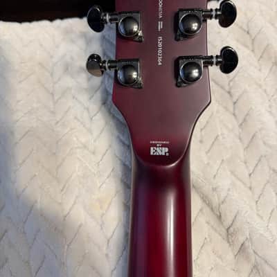 ESP LTD EC-401 QM 2017 - 2019 - See Thru Black Cherry image 4