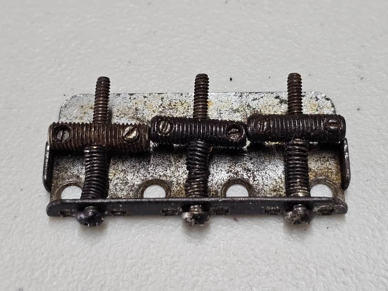 1956 - 64 Fender Music-Master Duo-Sonic Bridge - No Frozen Screws image 1