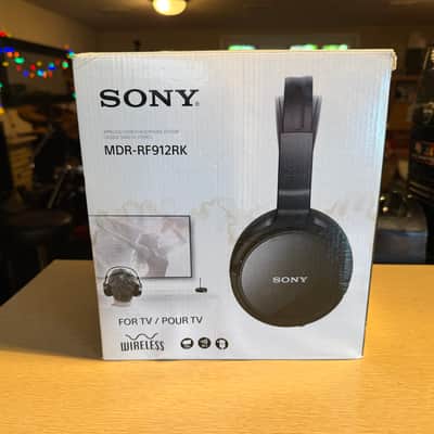 SONY WIRELESS STEREO HEADPHONE SYSTEM MDR-RF912RK FOR TV 150 FT (45M) RANGE. image 2
