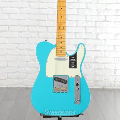 Fender American Professional II Telecaster - Miami Blue with Maple Fingerboard (TeleAP2MMBd1) image 1