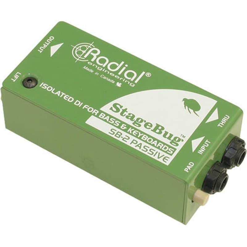 Radial Engineering StageBug SB-2 1-channel Passive Instrument Direct Box image 1