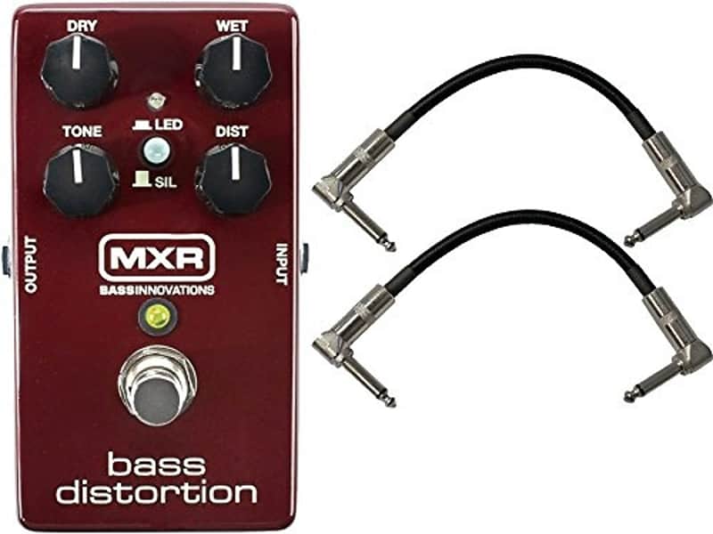 Dunlop M85K1 M85 Bass Distortion with 2 Patch Cables image 1